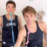 Garrett Clayton Instagram - Guess who will win before it’s over! #candy #candyrace #mariokart #funny