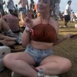 Garrett Clayton Instagram - #coachella with my ride or die @emmahunton so far 😊 #coachella2023 BIG shoutout to @electrolit for hooking us up! ♥️😍😍🙌