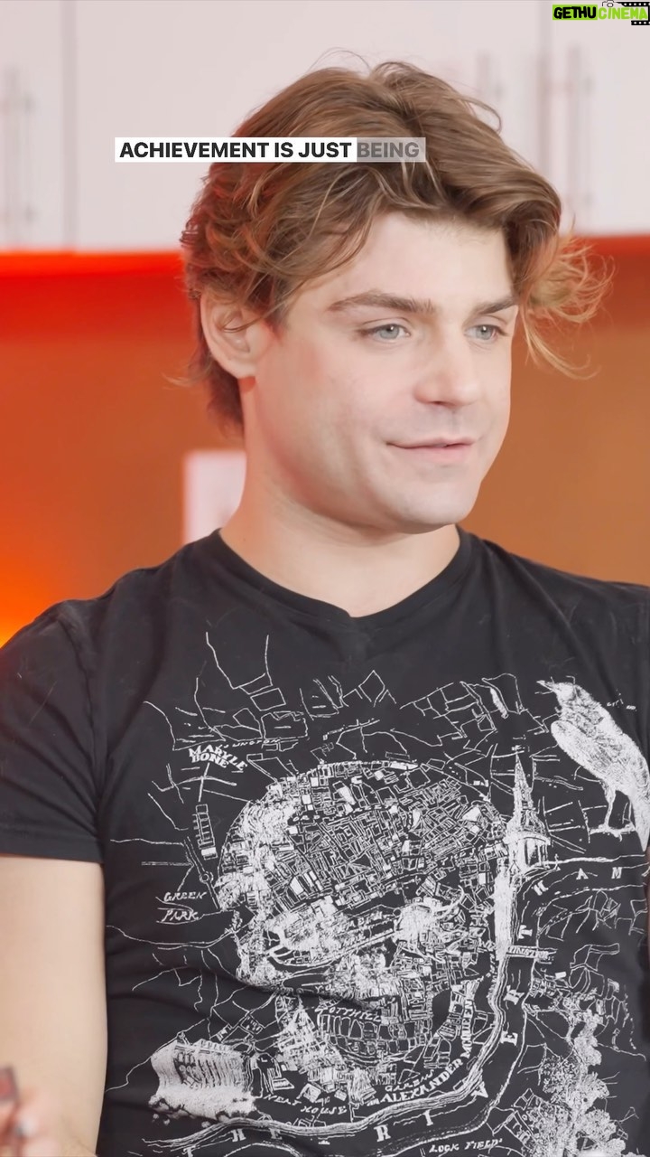 Garrett Clayton Instagram - What’s YOUR greatest achievement?! It’s so important to celebrate your wins. Hit the link in my bio for the full episode! I always told myself if I could pay my bills doing what I love and don’t have to move back home. I made it. So far. #viralgames #vgames #challange #challengeaccepted #foodchallenge