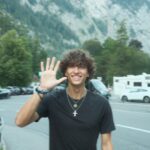 Gavin Casalegno Instagram - Swinging at the Stars💖 Lauterbrunnen, Switzerland