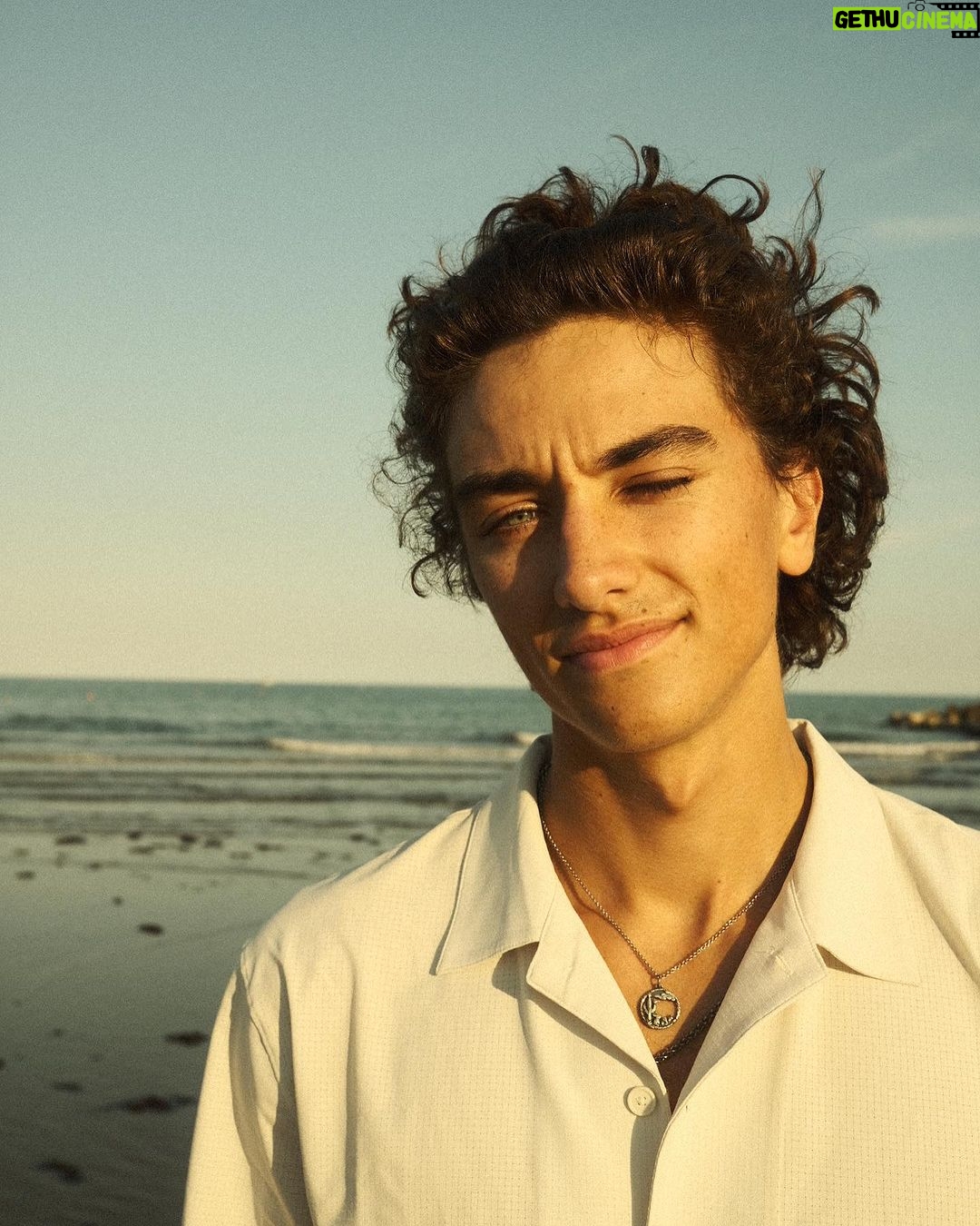 Gavin Casalegno Instagram - Thanks Venice film festival for having me :) Outside the red ropes and on the beach🤠🫶 Venice, Italy