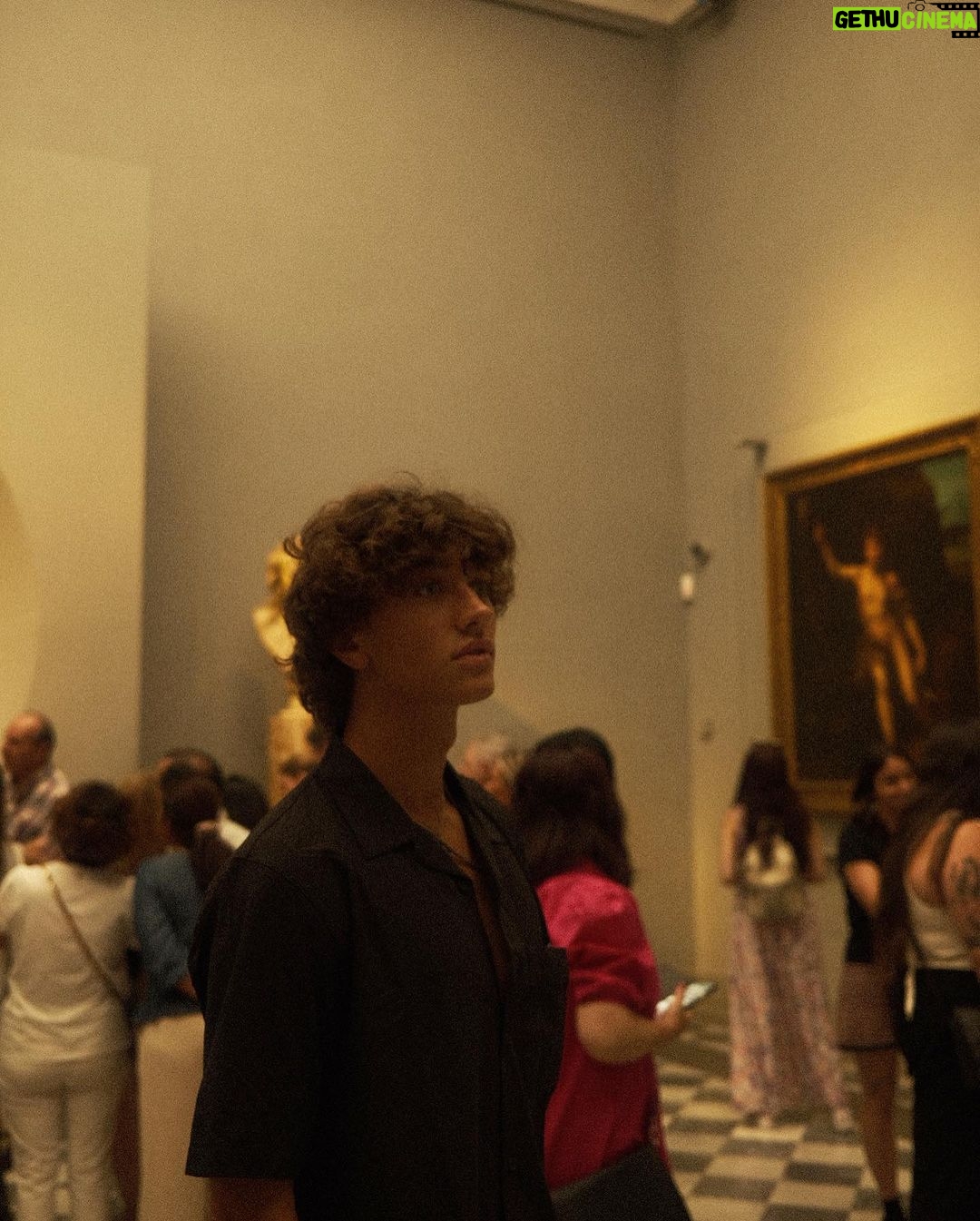 Gavin Casalegno Instagram - enjoying art is a green flag Florence, Italy