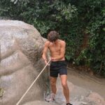 Gavin Casalegno Instagram - Chiang Mai was incredible. Good food, rescued elephants, and waterfalls🤍 Chiang Mai, Thailand