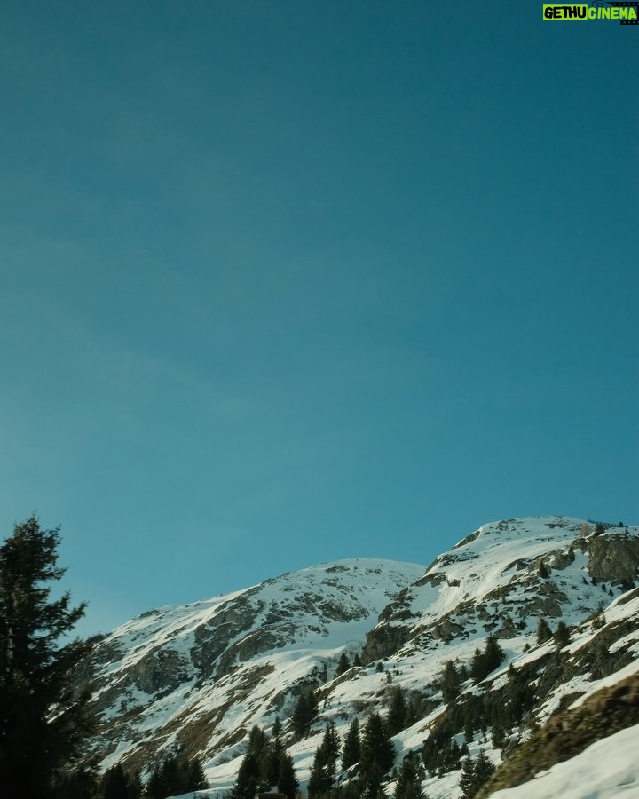 Gavin Casalegno Instagram - Little Narnia Moment🫶👑 St. Moritz Switzerland