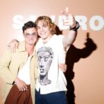 Gavin Leatherwood Instagram – A lovely dinner with some lovely company @sandroparis