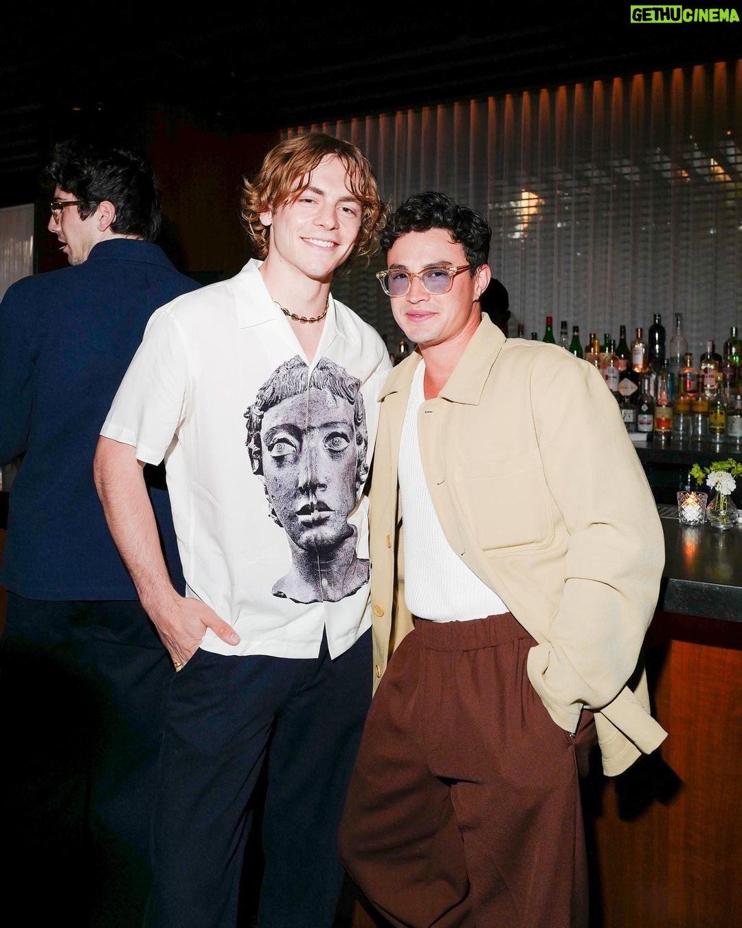 Gavin Leatherwood Instagram - A lovely dinner with some lovely company @sandroparis