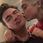 Gavin Leatherwood Instagram - Somewhere in an alternate universe Nick and Sabrina are celebrating her birthday 🎂👸🏼🎩 #caos