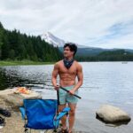 Gavin Leatherwood Instagram - *farts* Trillium Lake