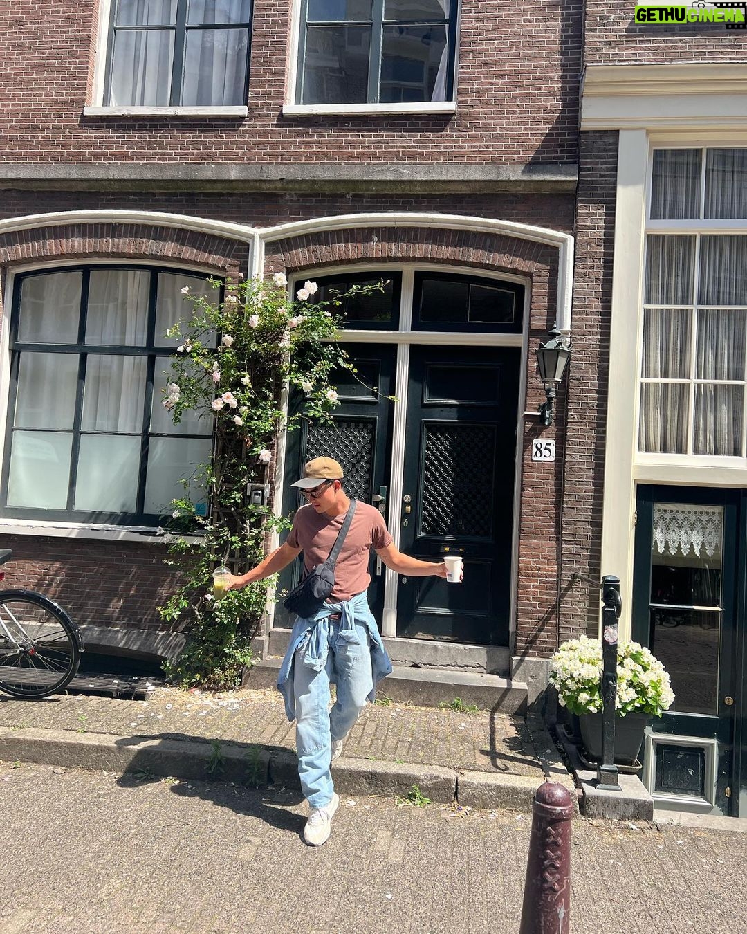 Gavin Leatherwood Instagram - I’ve been all over the place lately Amsterdam, Netherlands