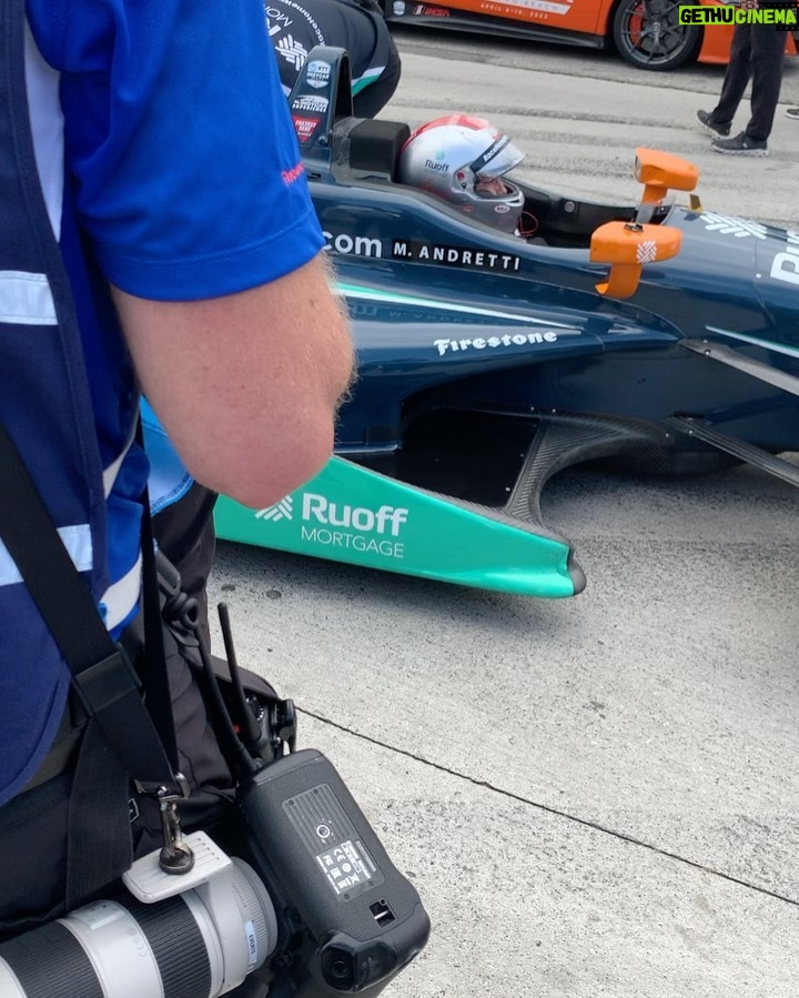 Gavin Leatherwood Instagram - Took a lap with the og of @indycar racing, Mario Andretti. We went real fast 🤘🏻🤘🏻 Long Beach, California