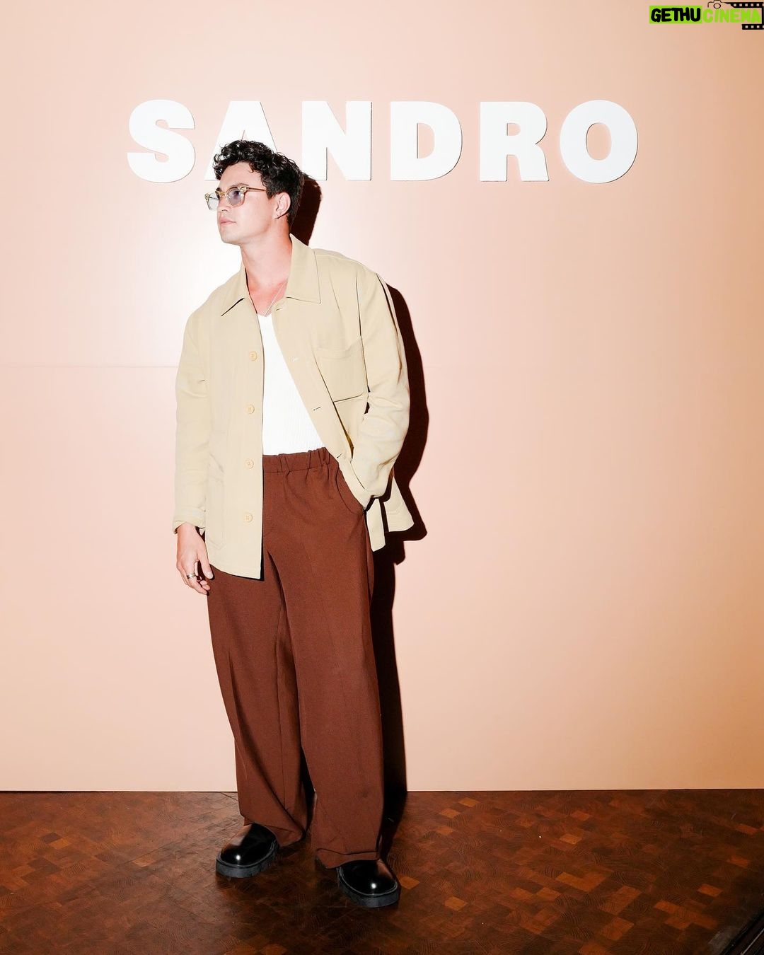 Gavin Leatherwood Instagram - A lovely dinner with some lovely company @sandroparis