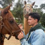 Gavin Leatherwood Instagram - in my horse girl era 🦄 thank u @jessicabelkin 🫶🏻