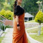 Gayathri Suresh Instagram - Orange is my favourite 🌟 Styling : @gayathri_r_suresh Munnar