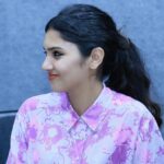 Gayathri Suresh Instagram - Thaiyyil Machine Promotions✨ @kichutellus @cs_vinayan_director @prem_vineeth_artist St. Albert's College