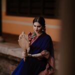 Gayathri Suresh Instagram - “What is Love?”✨ Location : @kodanat_mana Saree & Jewellery Styling : @gayathri_r_suresh