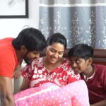 Gayathri Yuvraaj Instagram - The Moments - will be cherished life long ❤️❤️ Wearing 👗 @officialsecretwish @officialjoshapp @joshapp.tamil #joshmeinaaja