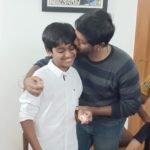 Gayathri Yuvraaj Instagram - Yesterday birthday celebration 🎉 @tarun_yuvi_ When they are little, you want them to grow up. When they are grown up, you want them to be little. In the grand scheme of life, little kid moments are so short. Enjoy each and every one 😍From a smiling baby to a willful toddler to now a teen almost , you grew up in the blink of an eye. Love you Tarun❤️