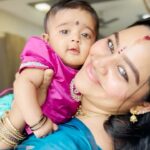 Gayathri Yuvraaj Instagram - With my Yuga kutty 🦋💕🧿 @joshapp.tamil @officialjoshapp #joshmeinaaja