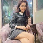 Gehana Vasisth Instagram - My school uniform #coffee #cappuccino #lokhandwala #mumbai #happy
