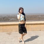 Gehana Vasisth Instagram - About to start my valentines week #valentines #valentinesweek #happy #beaches #daman #love Daman, India