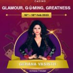 Gehana Vasisth Instagram - Hey party people, Im THE GEHANA VASHISTH The sensation you’ve been waiting for is in the house! Get ready to groove and roll at The Cadillac Diamond Casino – Goa’s ultimate gaming paradise with three floors of opulence, top-notch gaming, and a feast for your senses in food, drinks, and entertainment! Lock in the date, because the hype is real! Join me on 16th February as we turn up the heat and set the stage on fire at Cadillac Diamond Casino. From 16th to 18th February, we’re bringing the ultimate party vibes, so mark your calendars! Prepare for an unforgettable night filled with love, laughter, and a Winning moments. See you there, and let’s make this a night to remember! 🔥 . . #goa #party #valentines #day #casino