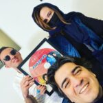 Gelare Abbasi Instagram - ضبط نوروزی سوینا با سامان احتشامی عزیزمان که همیشه همراه و همدل سوینا است💕🌹🌷💐 @sevinagroup @samanehteshami @amirsol81 @kkasirian