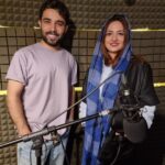 Gelare Abbasi Instagram - ضبط بره ناقلا با هومن خیاط در استودیو