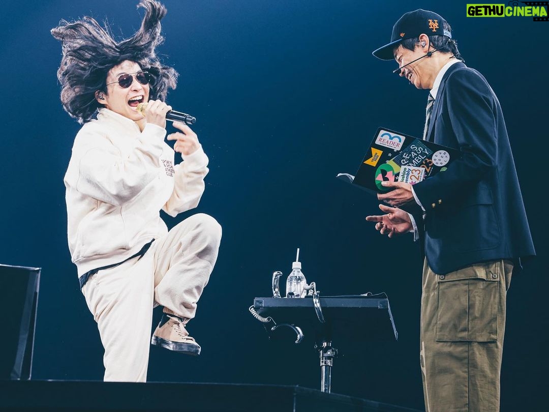 Gen Hoshino Instagram - 感電するニセさん #YP_Reassembly #ビリビリマシーン Photo by Taichi Nishimaki Yokohama Arena