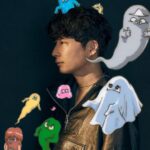 Gen Hoshino Instagram - My new portraits with ghosts #IWannaBeYourGhost #GenHoshino #異世界混合大舞踏会 #星野源