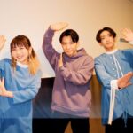 Gen Hoshino Instagram - 年越しジャンプ直後に新年を喜ぶ3人 #YOASOBI