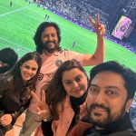 Genelia D'Souza Instagram - Dearest @deepshikhadeshmukh and @dhirajvilasraodeshmukh Happy Anniversary lovebirds I wish you the world of love and happiness and lots and lots of Vedness always Have a super special day 💚