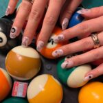 Genevieve Hannelius Instagram - 777 Nail Art Stickers!!!⛓️🌟❤️‍🔥🪩 I’m so excited about our new @gpolishofficial product🥹🫶 These nail decals are hand-drawn and inspired by fine line tattoos. Pair them with our nude Birthday Suit press-on’s to create your own customized nails! 💅🏻