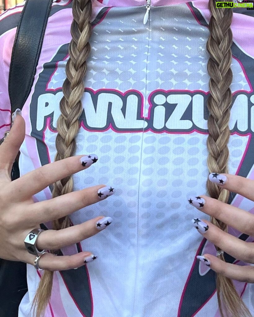 Genevieve Hannelius Instagram - I’m so excited to share something that I’ve been working on for over 2 years… @gpolishofficial Reusable Press-On Nails!!! I’ve been wear testing and researching to find you the best quality nails and trying countless formulas of Brush-On Nail Glue so that you can have the most durable and long-lasting manicure ever. Not to mention the designs are cute af if I do say so myself. This project started when my friends and I were talking about how we WISHED we could just drop our nails off at the salon and pick them up later. I couldn’t find Press-On Nails that were the trifecta of long-lasting, affordable, and CUTE. So I made some!!! And I hated those little nail glue sticks so we have a mess-free Brush-On Nail glue that is the freaking best- I’m telling you these last WEEKS and come off so gently with no damage. This has been a labor of love and I’m so proud to bring you a product that I’m truly obsessed with, and I know you will be too. Shop now at the link in my bio🌟💋