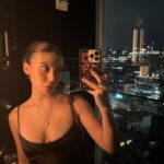 Genevieve Hannelius Instagram - got all schmancy Boom Boom Room