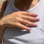 Genevieve Hannelius Instagram - New chrome-y ✨sparkly 🌟iridescent 🧜🏼‍♀️ @gpolishofficial colors 💅🏻🫶🥵