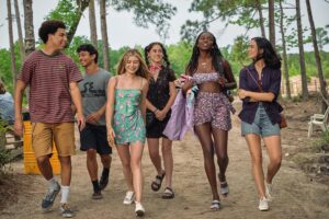 Genevieve Hannelius Instagram - Along for the Ride is out now on @netflix ❣️ I have so much love for this cast and crew of wonderful and talented people. Grateful for all the memories made on this set. Enjoy!!!