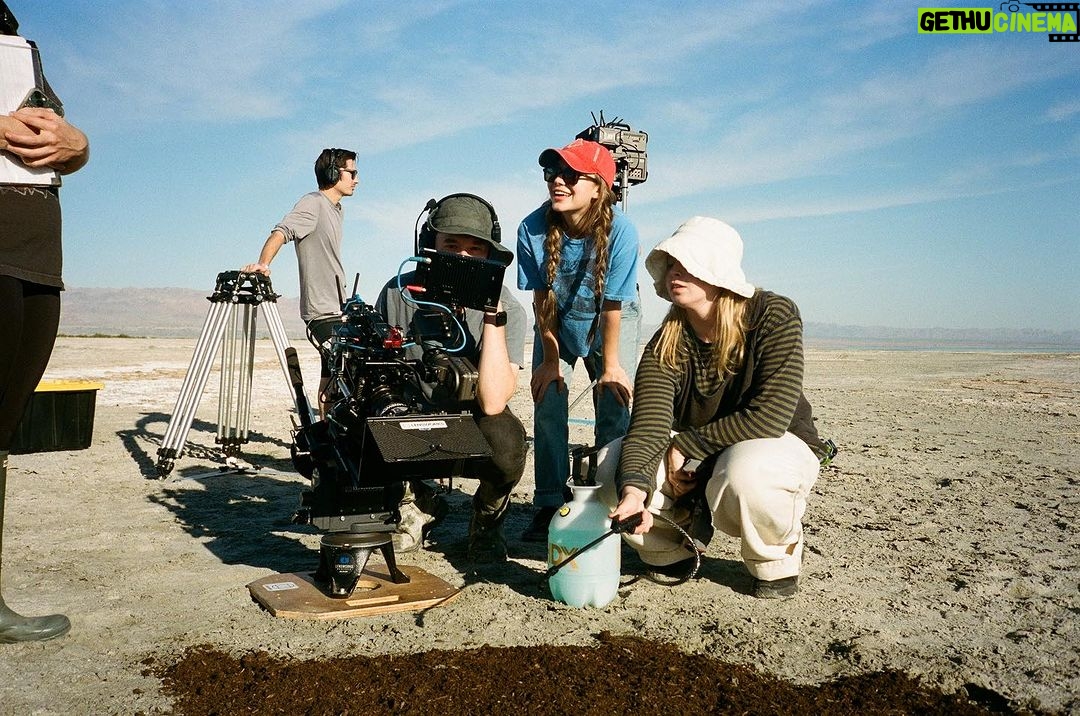 Genevieve Hannelius Instagram - I wrote and directed my first short film with my best friend @zulema.mp4 and it was the most difficult and most fun thing I’ve ever done 🥹🎬 Thank you to @6degreesfilms for believing in us and joining us on this journey. @meganshorttt, thank you for answering every one of my stressed phone calls and for approaching every challenge with a solution. Thank you to our beyond talented and hardworking crew for road-tripping to the desert with us. @mattkleppner and @jessicadho, thank you for helping us bring this vision to life and for the hours spent shot listing and planning. Thank you to our actors @katicatronica and @michaelthomasgrant for your patience and positivity. And thank you to our amazing friends who dropped everything to help us, @cicelyhunscher @taylarhender @itsmaxleone @benwaitches, I love u guys. I can’t wait for everyone to see what we created. DP: @mattkleppner 1st AC: @maxcriley 2nd AC: @aliarminio Steadicam Op: @steadi.g Gaffer: @clarky2324 Key Grip: @baelebae Swing: @ski_zer_ Sound Mixing: @drunken_swami Production Designer: @kaylinnclotfelter Art Director: @jackxduffy H/MUA: @carmonieaf Costume Designer: @salinamhernandez
