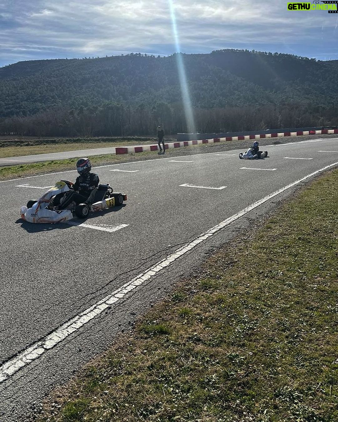 George Russell Instagram - Back to my roots 🏁