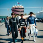 George Russell Instagram - Bahrain testing continues Bahrain International Circuit
