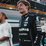 George Russell Instagram - P3 in the race 🏆 and P2 for @mercedesamgf1 in the Constructors' Championship🏆! What a way to end the 2023 season!! I gave it my all out there today and am thrilled with the result. Thank you to the team for your hard work; congrats to each and every one of you. We never stopped fighting and it shows. We'll be back even stronger next year 💙 Yas Marina Circuit