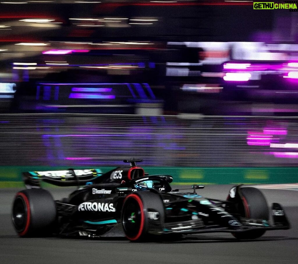 George Russell Instagram - P3 in the race 🏆 and P2 for @mercedesamgf1 in the Constructors' Championship🏆! What a way to end the 2023 season!! I gave it my all out there today and am thrilled with the result. Thank you to the team for your hard work; congrats to each and every one of you. We never stopped fighting and it shows. We'll be back even stronger next year 💙 Yas Marina Circuit