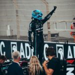 George Russell Instagram – P3 in the race 🏆 and P2 for @mercedesamgf1 in the Constructors’ Championship🏆! What a way to end the 2023 season!! I gave it my all out there today and am thrilled with the result. Thank you to the team for your hard work; congrats to each and every one of you. We never stopped fighting and it shows. We’ll be back even stronger next year đź’™ Yas Marina Circuit