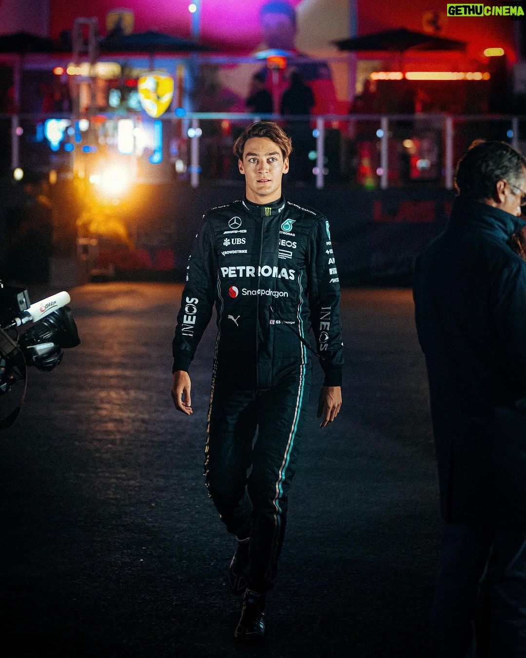 George Russell Instagram - Always a special feeling experiencing a new circuit and this one is fast! It’s great being here in Vegas. Excited for quali. Time to rest and recharge. 😴 Las Vegas, Nevada