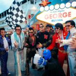 George Russell Instagram - Would the real Elvis please stand up! 🎤 🇺🇸 🏜️