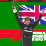 George Russell Instagram - A maiden win in Formula 1 that @georgerussell63 will never forget! 🥹🇧🇷 The British driver achieved Mercedes’ one and only victory of their 2022 campaign too! 👏👏 #F1 #Formula1 #BrazilGP #GeorgeRussell