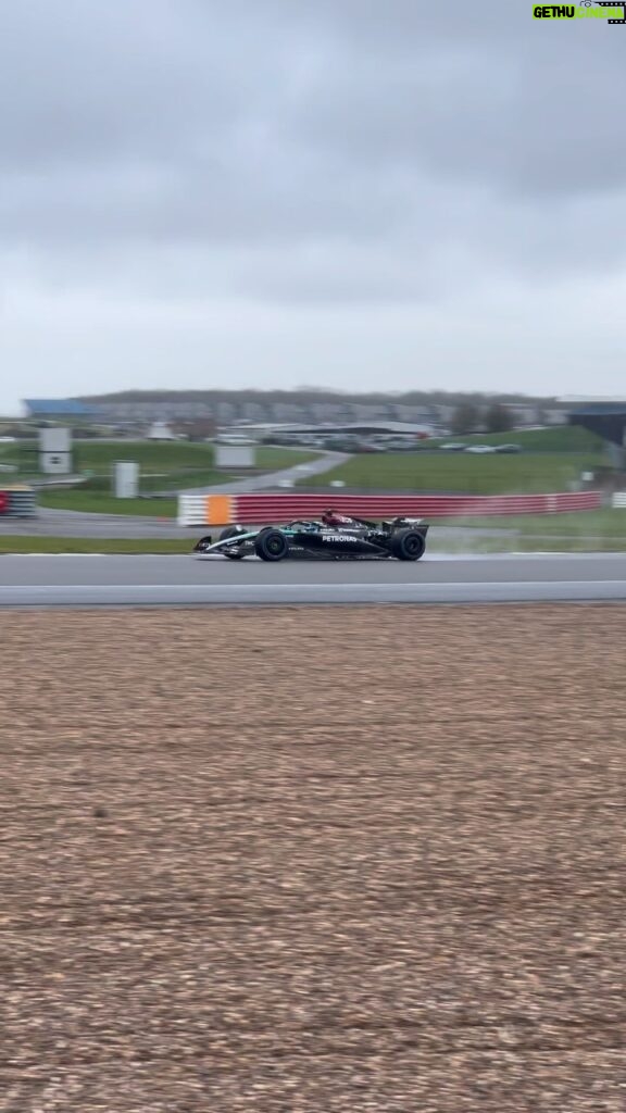 George Russell Instagram - Taking the W15 out for a first spin