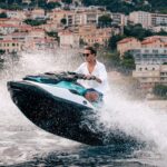 George Russell Instagram - Off the grid and out on the water with @georgerussell63 and @tommyhilfiger. 🌊 Taking a moment to escape is crucial for staying at the top of your game.