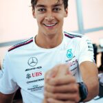 George Russell Instagram - Saturday. ☑️ Let’s fight for the win tomorrow. 💪 Marina Bay, Singapore