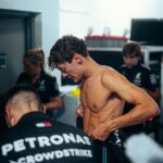 George Russell Instagram - Singapore heat. 🥵 Solid start today. Ready for Quali tomorrow - hopefully with fewer 🦎😂