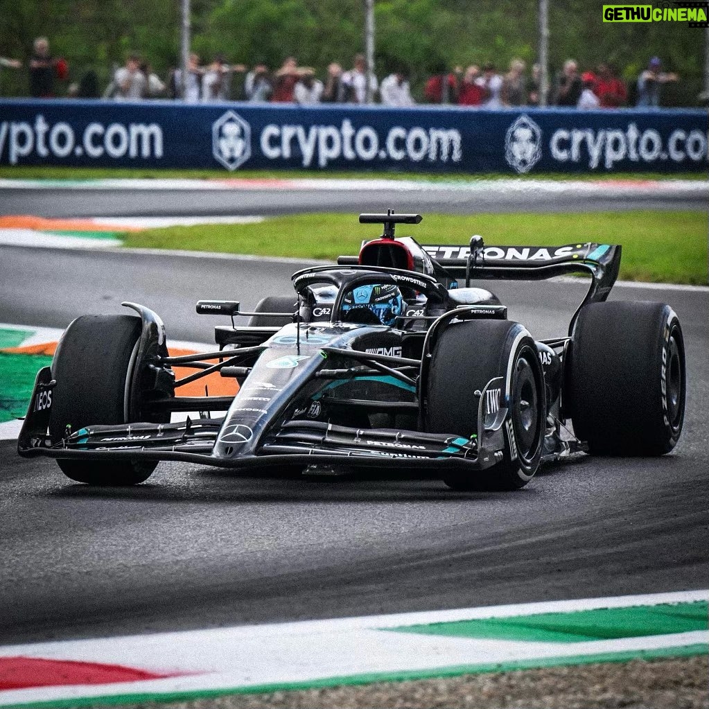George Russell Instagram - Happy with P4 today. It's mega tight out there, so the tiniest margins made the difference. Bring on tomorrow. 👊 Autodromo Nazionale Monza